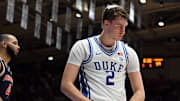 Cooper Flagg had 22 points and 11 rebounds in Duke's win over Auburn in December.