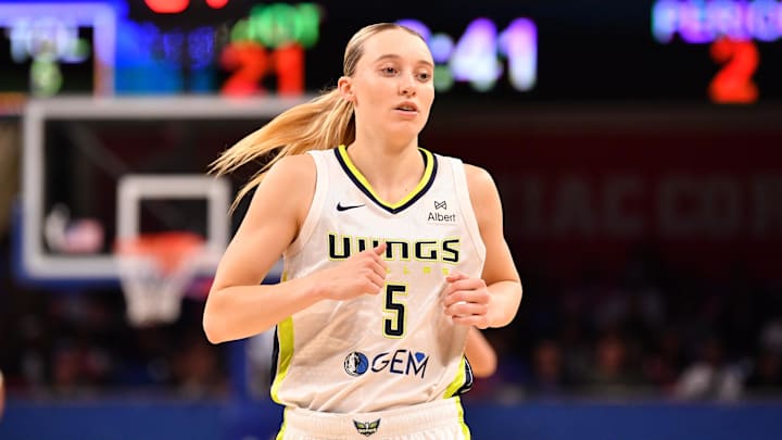Dallas Wings guard Paige Bueckers. Dallas Wings guard Paige Bueckers.