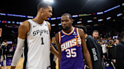 The Spurs are favored to land Kevin Durant in the offseason.